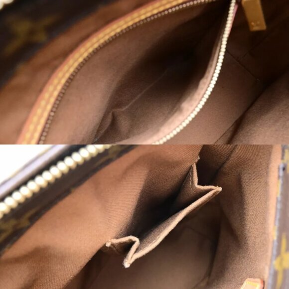 LOUIS VUITTON Cabas Piano Shoulder Bag Monogram Leather Brown M51148 78ED700 - Picture 2 of 14